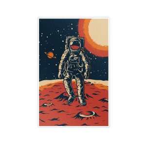 استیکر لپ تاپ ماسا دیزاین طرح SPACE مدل STKA0052