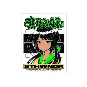 استیکر لپ تاپ ماسا دیزاین طرح ANIME مدل STKA00263