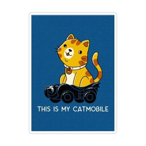استیکر تزئینی موبایل و تبلت ماسا دیزاین مدل AS133 CAT