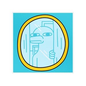 استیکر لپ تاپ ماسا دیزاین طرح اردک مدل STKJO
