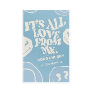 استیکر تزئینی موبایل و تبلت ماسا دیزاین مدل SM00019 LOVE