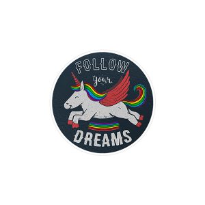 استیکر لپ تاپ ماسا دیزاین طرح unicorn مدل STK947
