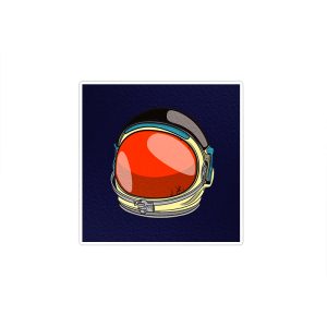 استیکر تزئینی موبایل و تبلت ماسا دیزاین مدل stkv022 طرح فضانورد