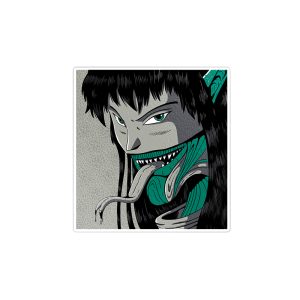 استیکر لپ تاپ ماسا دیزاین طرحanime مدل venus629