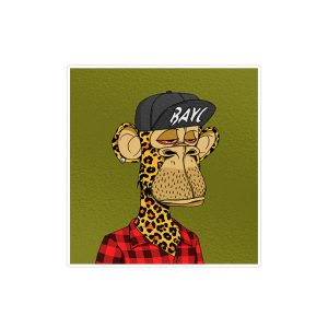 استیکر لپ تاپ ماسا دیزاین طرح monkey مدل STK1701