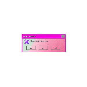 استیکر لپ تاپ ماسا دیزاین طرح COMPUTER مدل STKA0063