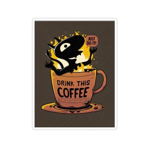 استیکر تزئینی موبایل و تبلت ماسا دیزاین مدل AS143 COFFE