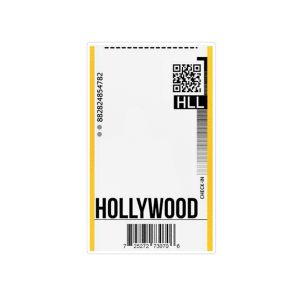 استیکر لپ تاپ ماسا دیزاین طرح hollywood مدل STK1672