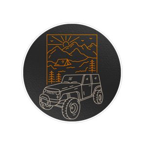 استیکر لپ تاپ ماسا دیزاین طرح OFF ROAD مدل STK962