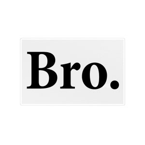 استیکر لپ تاپ ماسا دیزاین طرح BRO مدل STKA00400